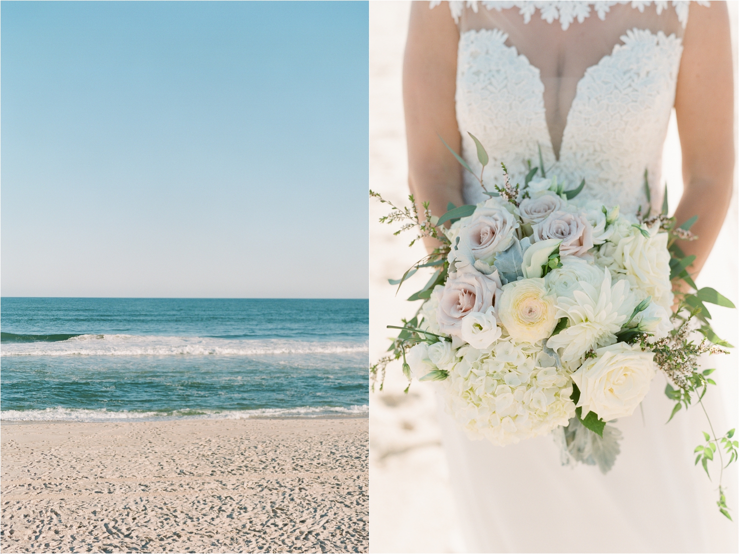 White and Pink Wedding Bouquet