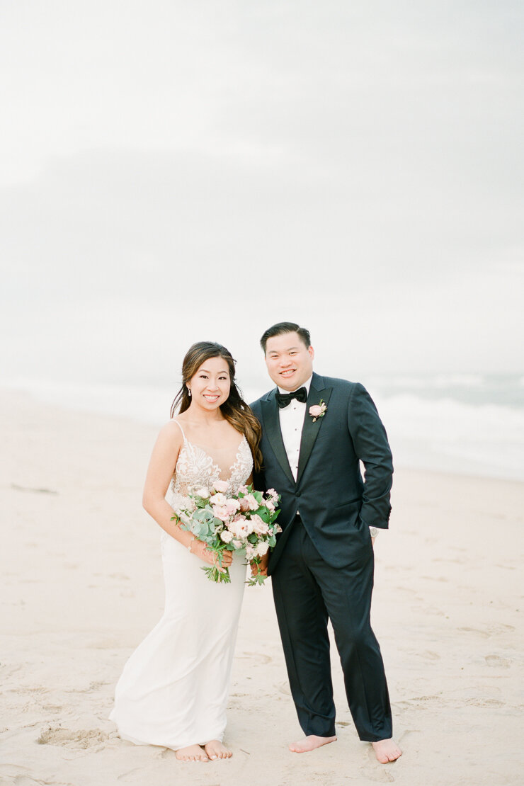 Sunset Wedding Photos at Gurney's Montauk