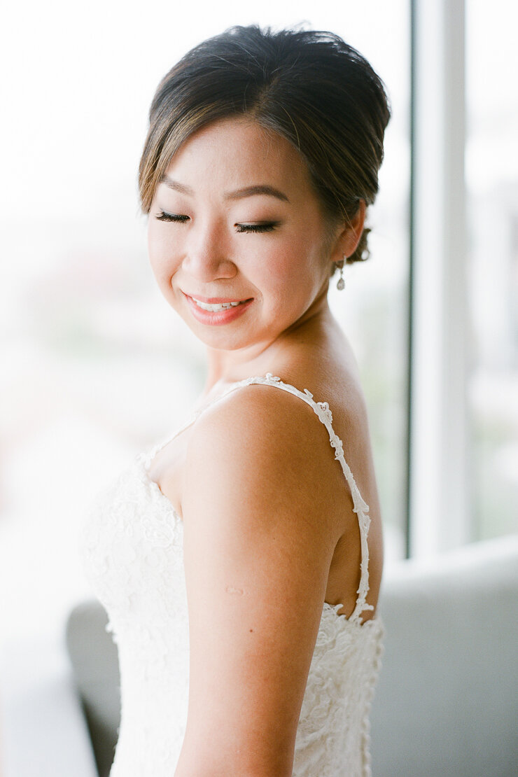 Bridal Portrait at Gurney's Montauk