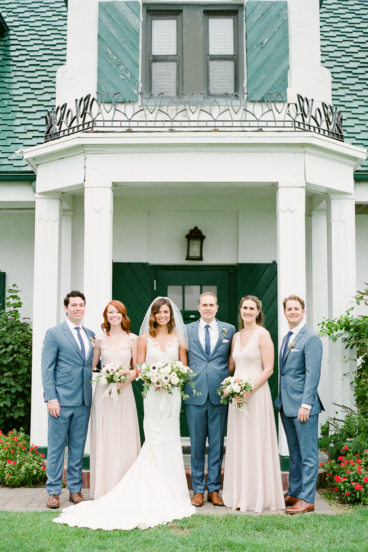 Bridal Party Photos at Gurneys Montauk Star Island Resort