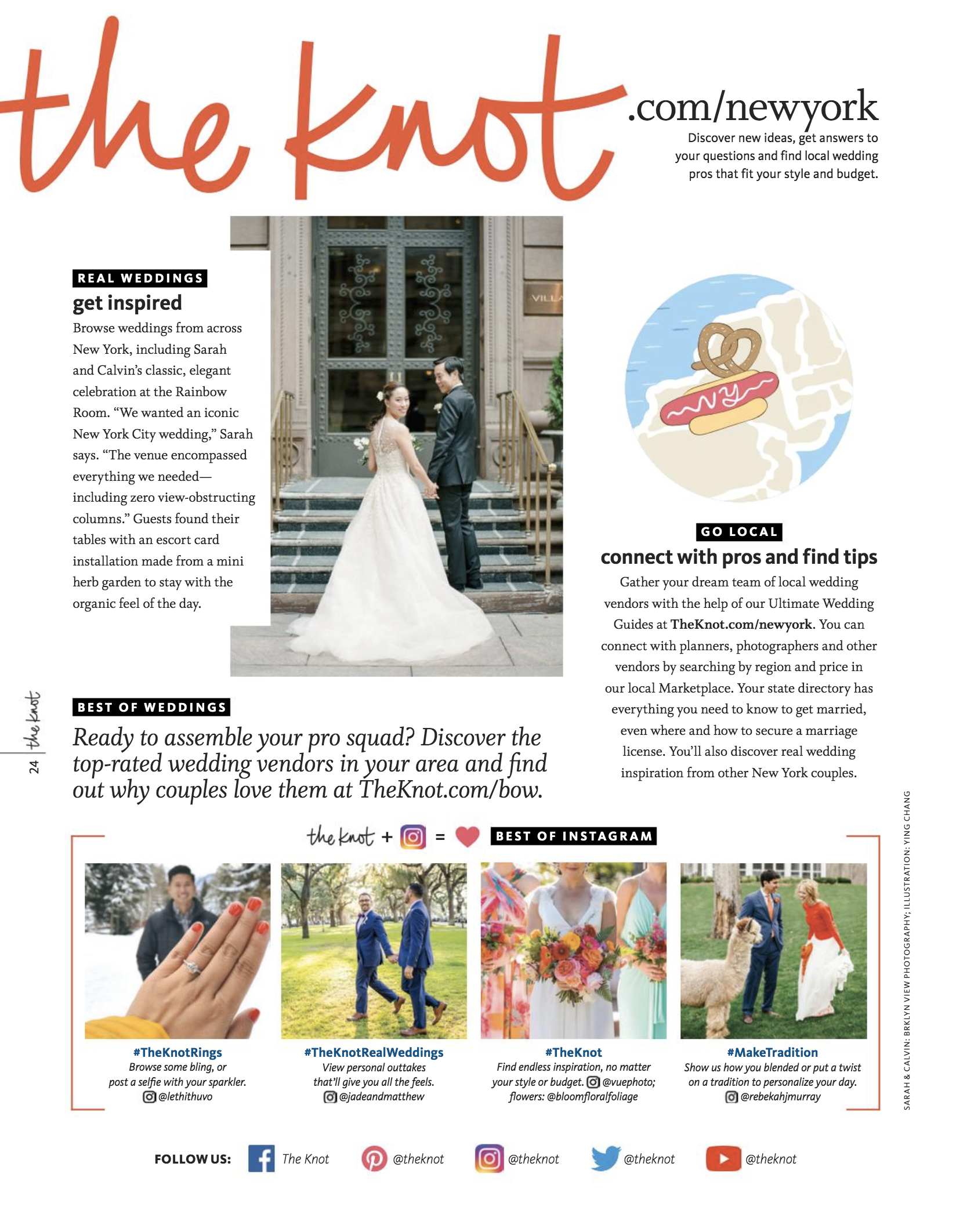 Rainbow Room Wedding Photos